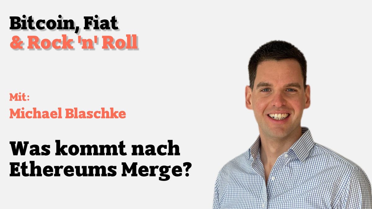 Michael Blaschke erklärt in dieser #CryptoFriday-Episode die weitere Ethereum-Roadmap mit den Upgrades Surge, Verge, Purge un