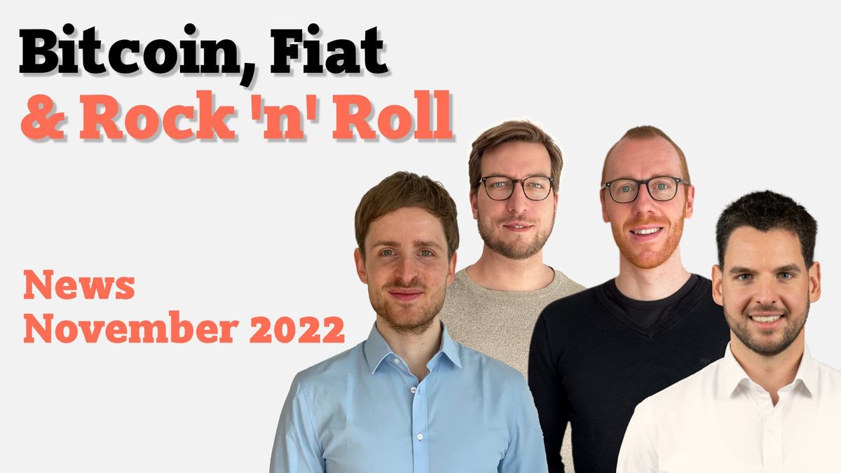 In der aktuellen News-Episode von Bitcoin, Fiat & Rock’n’Roll beleuchten Alexander Bechtel, Michael Blaschke, Manuel Klein un