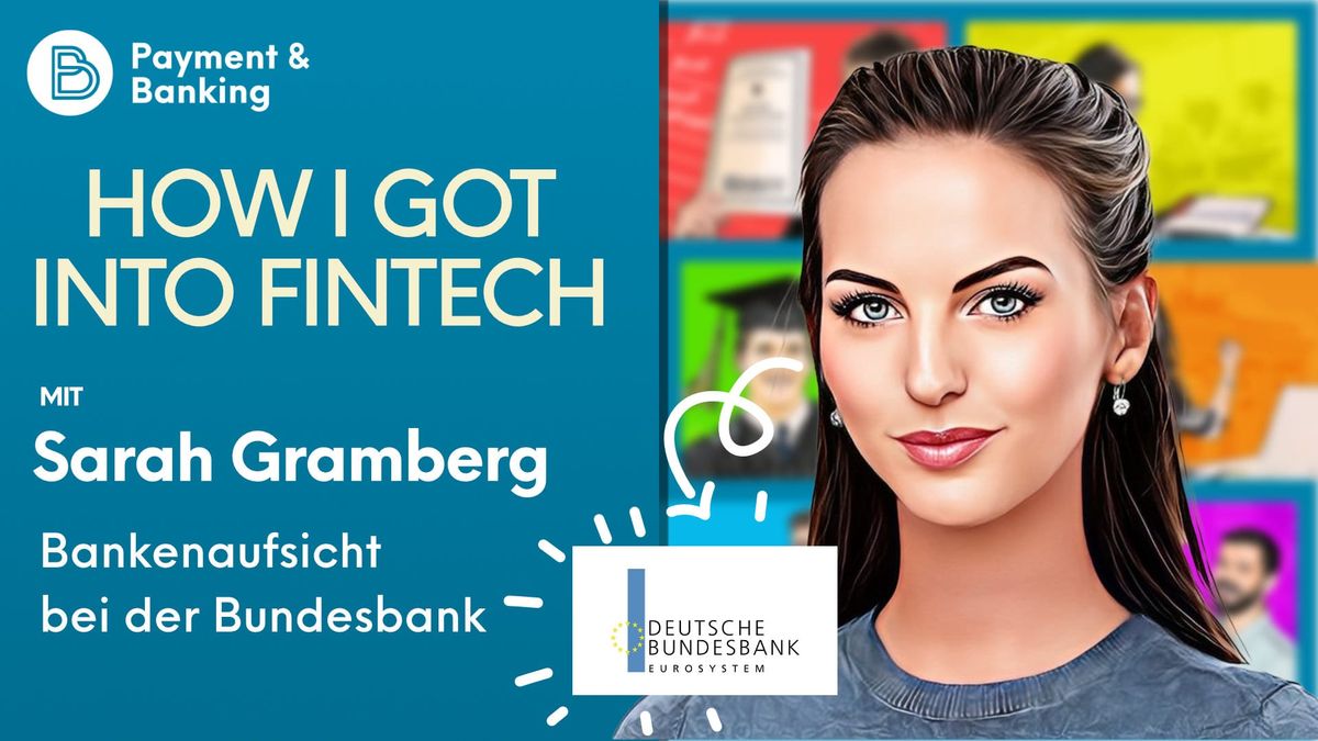 Sarah Gramberg war schon bei der BaFin und erklärt im Podcast ihre Karrierestationen. Vor allem, wie sie bei der Banking Supe