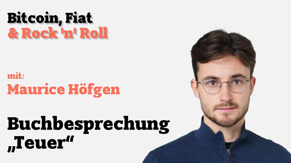 Buchbesprechung „Teuer“ von und mit Maurice Höfgen