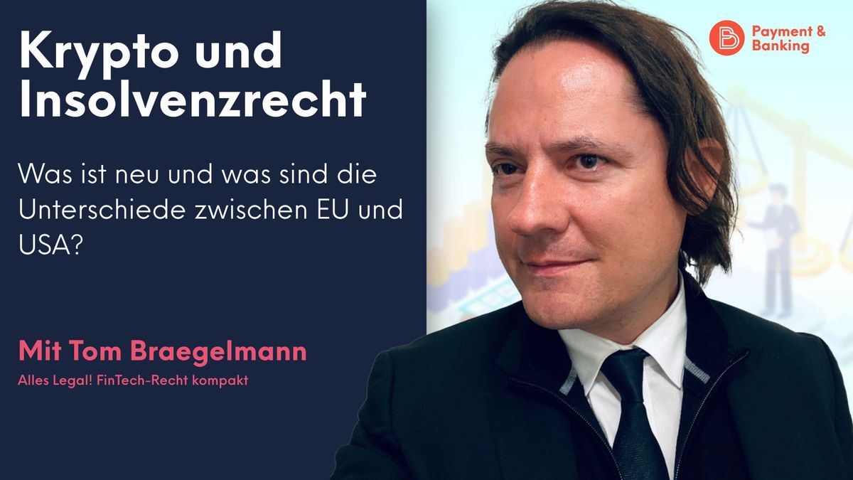 Tom Braegelmann, Experte für Krypto- und Insolvenzrecht bei Annerton, erklärt, wie es bisher juristisch um Kryptowährungen un