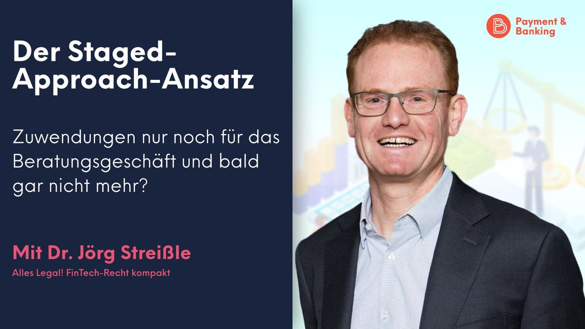 Dr. Jörg Streißle, Experte für aufsichts-, zivil- und gesellschaftsrechtlichen Themen, erklärt den Staged-Approach-Ansatz für