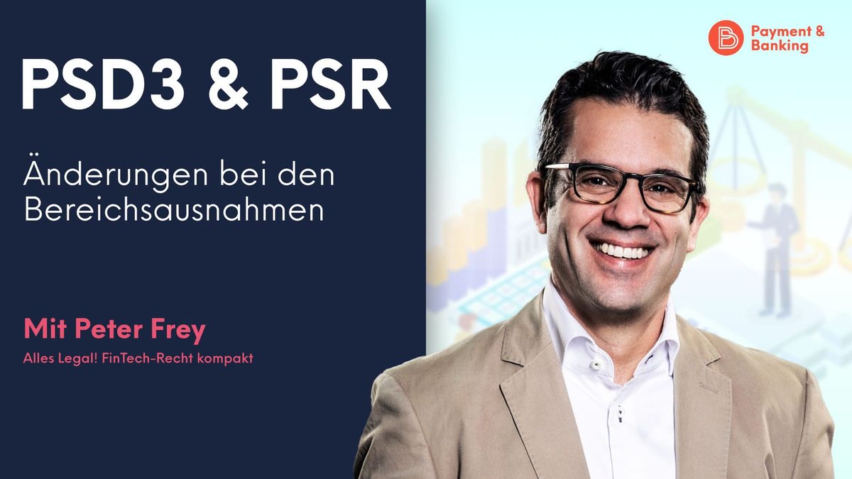 Art. 3 der PSD2 enthält gegenwärtig einen Katalog von Dienstleistungen, die nicht dem Anwendungsbereich der PSD2 unterfallen
