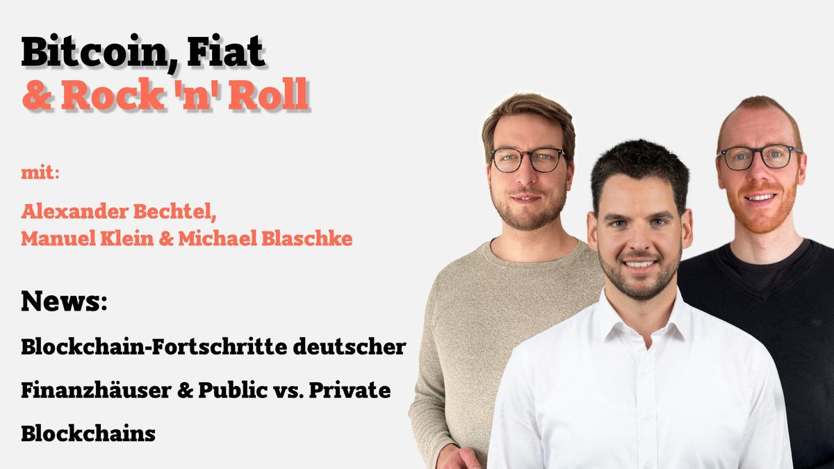 News: Blockchain-Fortschritte deutscher Finanzhäuser & Globaler TradFi-Kampf zwischen Public und Private Blockchains