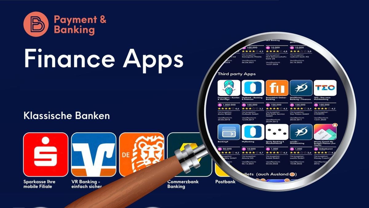 Übersicht Finanz-Apps