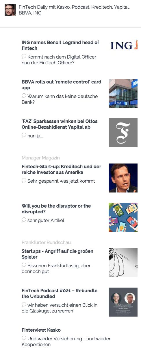 FinTech News in der Niuws App