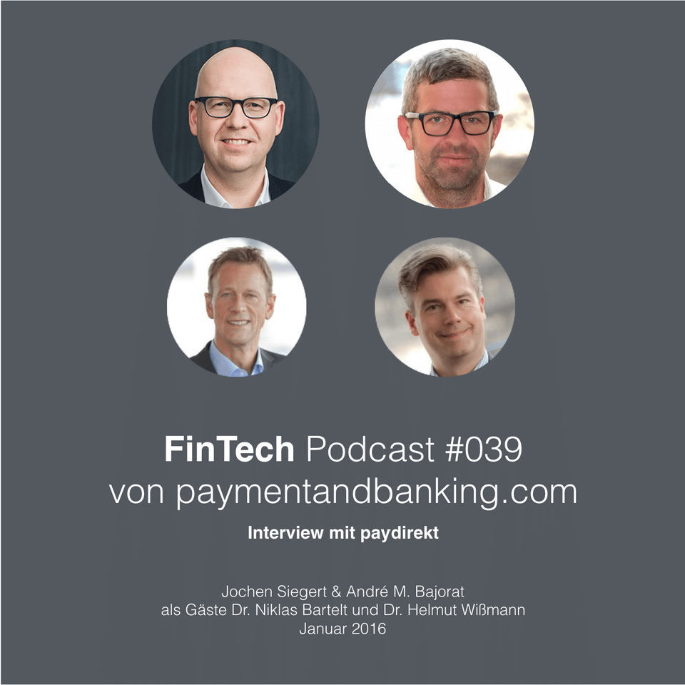 FinTech Podcast #039 – Interview paydirekt