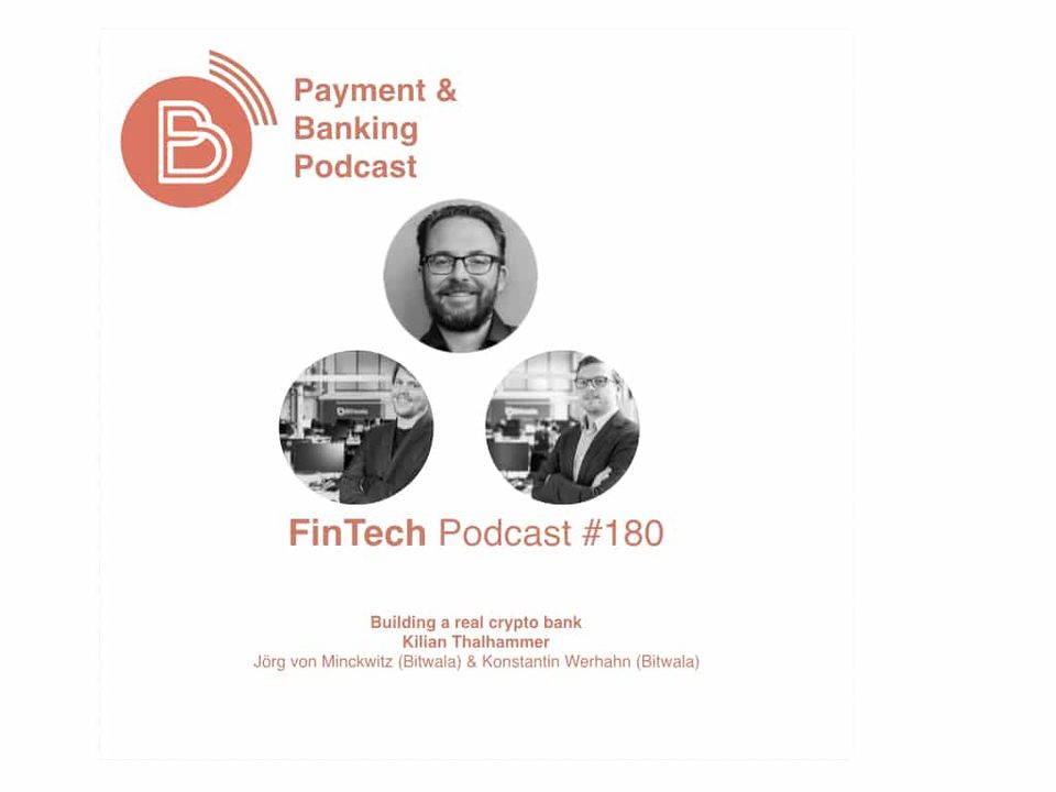 FinTech Podcast #180 – first crypto bank
