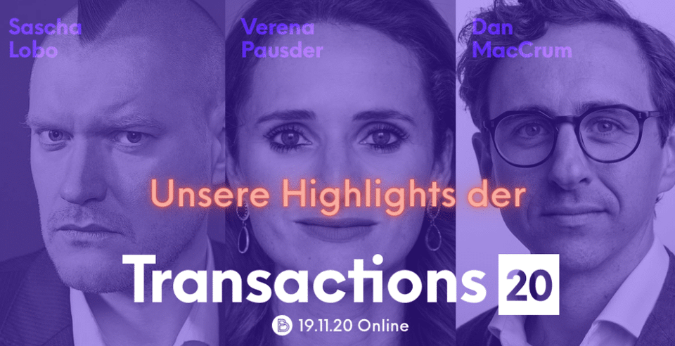 Transactions 20 Rückblick – Alles bleibt anders