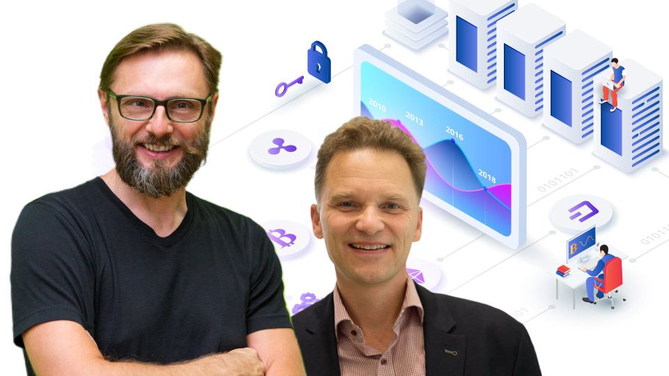 Im Doppelinterview: „Die Blockchain könnte uns helfen, global anzugreifen.“
