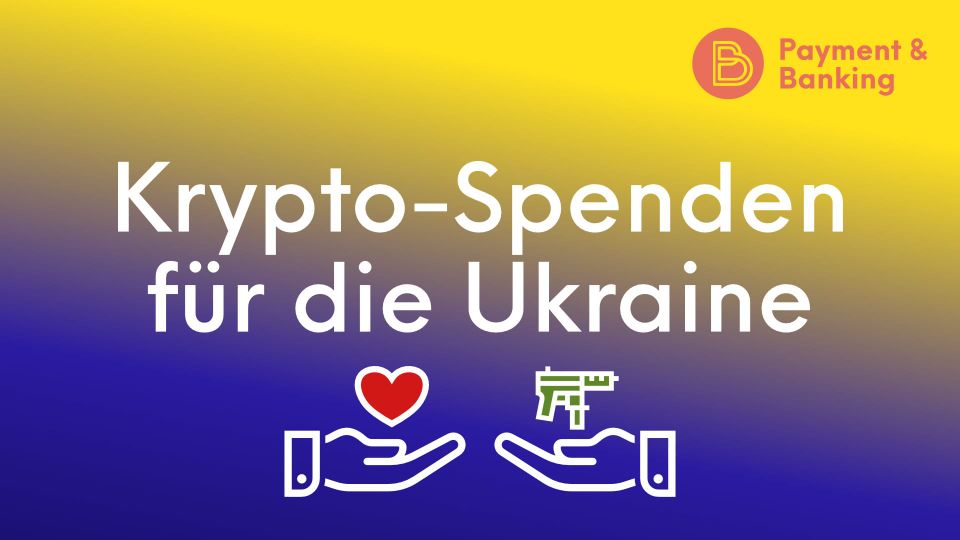 Krypto-Spenden für die Ukraine