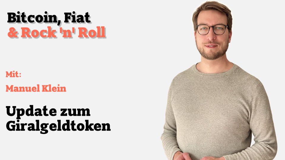 Update zum Giralgeldtoken