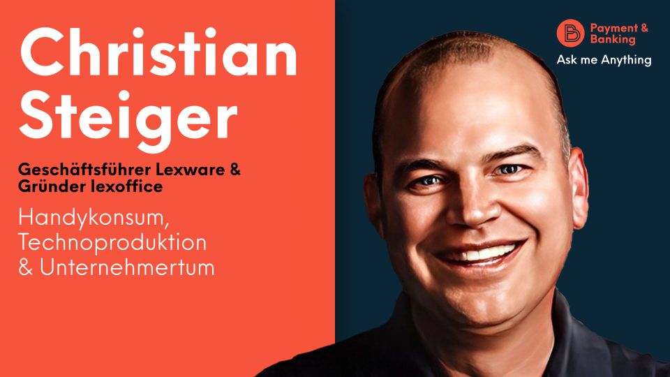 Christian Steiger über Handykonsum, Technoproduktion & Unternehmertum