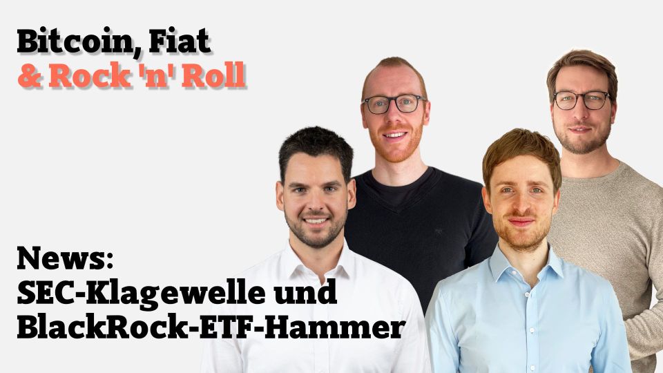 SEC-Klagewelle und BlackRock-ETF-Hammer