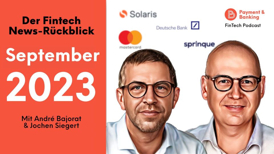 Monats-Rückblick: Fintech-Neuigkeiten mit Solaris, MasterCard und Sprinque im September