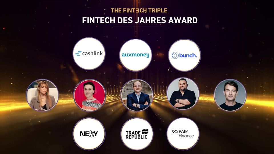 Fintech-Innovationen im Rampenlicht: Die Sieger:innen des FINTECH DES JAHRES AWARDs enthüllt