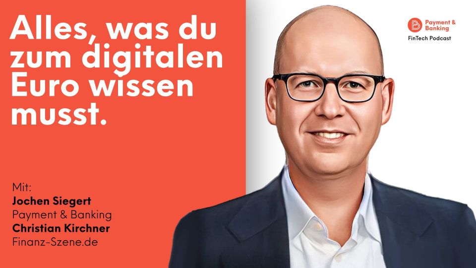 Alles, was du zum digitalen Euro wissen musst. Mit Jochen Siegert.