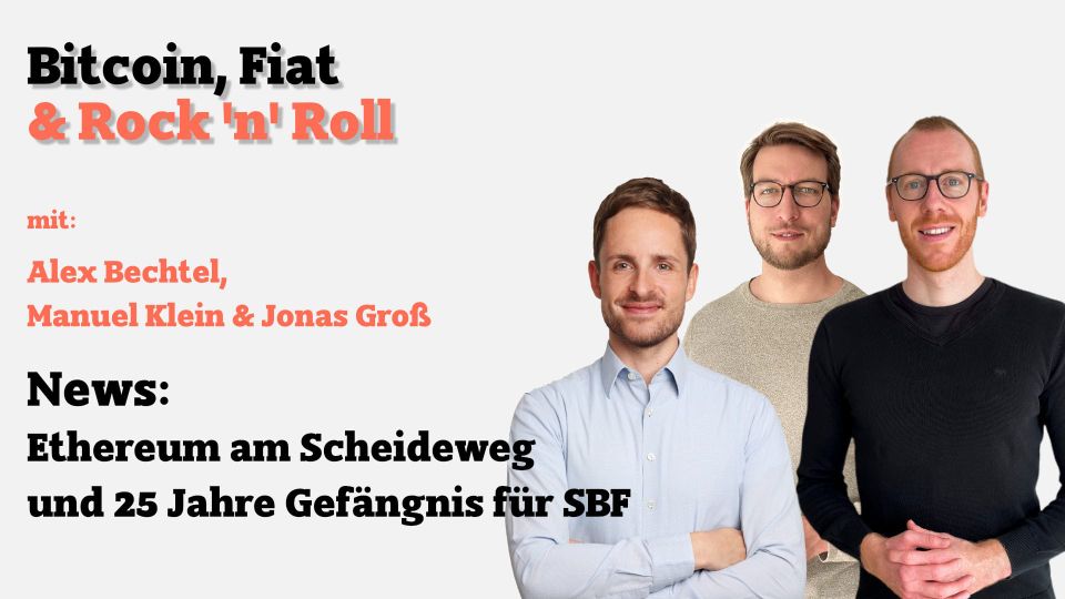 Ethereum am Scheideweg und 25 Jahre Gefängnis für SBF
