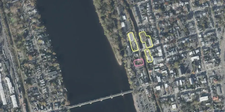 a mpa showing the areas that may be redeveloped