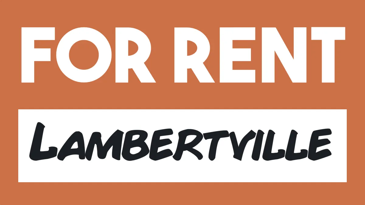 Seven Apartments For Rent in Lambertville, NJ: August, 2026