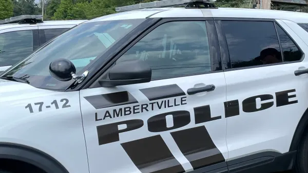 a Lambertville police car