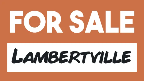 Lambertville Real Estate Roundup: August, 2026