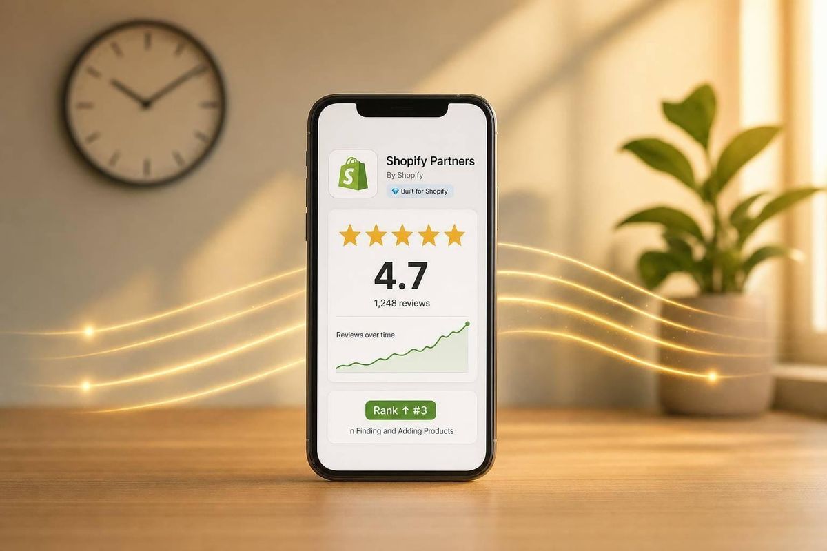 Shopify Partners Review Data: Ranking Impact