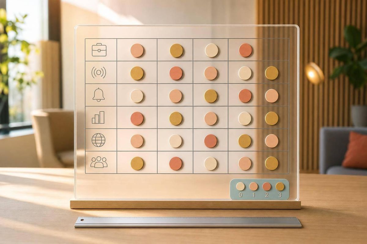Competitor Analysis Platform Fit Matrix