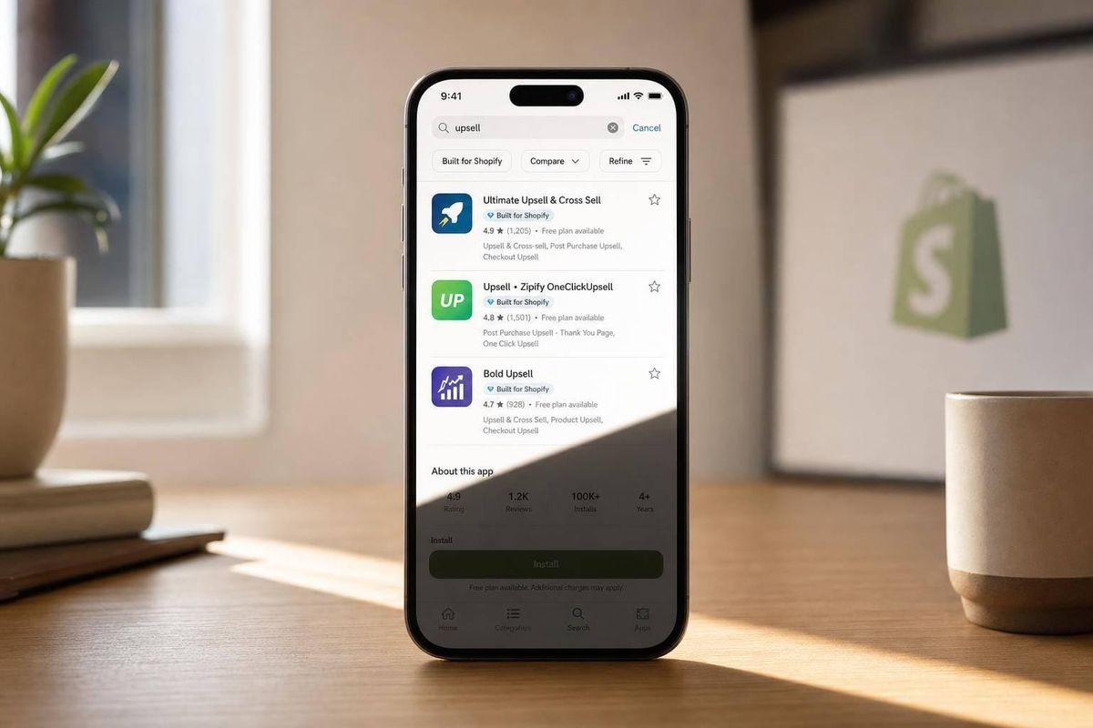 Keyword Rank vs Installs: Shopify App Store Data