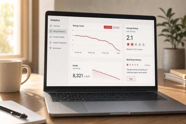 How Negative Reviews Hurt App Rankings