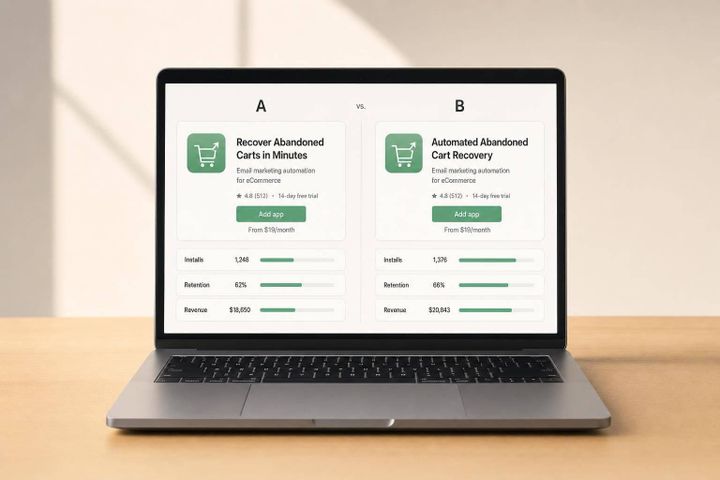 A/B Testing for Shopify App Listings