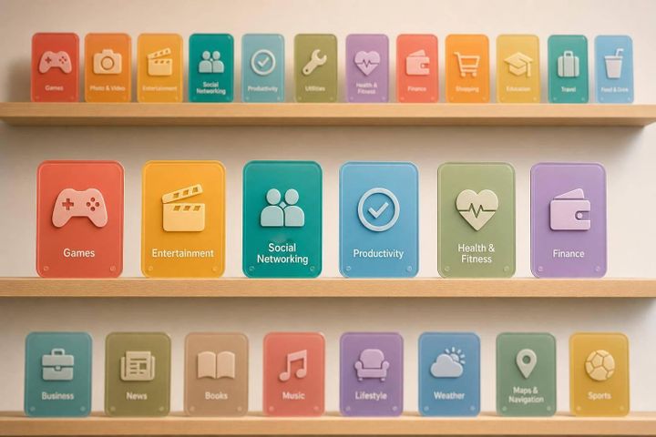 Impact of Categories on App Rankings