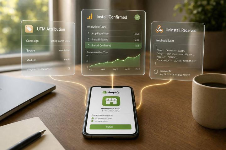Shopify App Install Tracking with GA4
