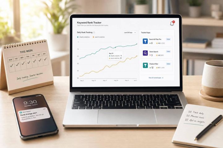 How Shopify Apps Track Search Rivals
