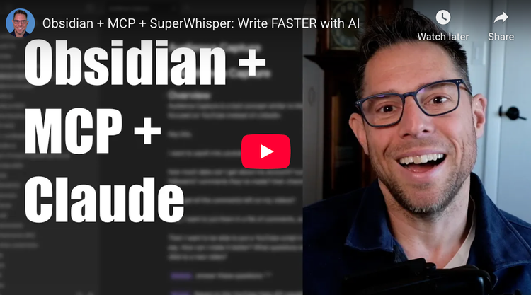 Writing 2,000 words in 90 minutes with Obsidian + MCP + Claude