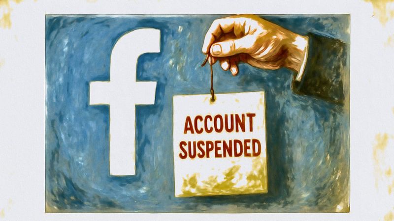 Facebook ostatecznie zawiesił mi konto