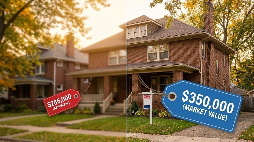 Appraisal vs. Market Value in Cleveland: Why These Two Numbers Are Often Different — And What It Means for Your Deal