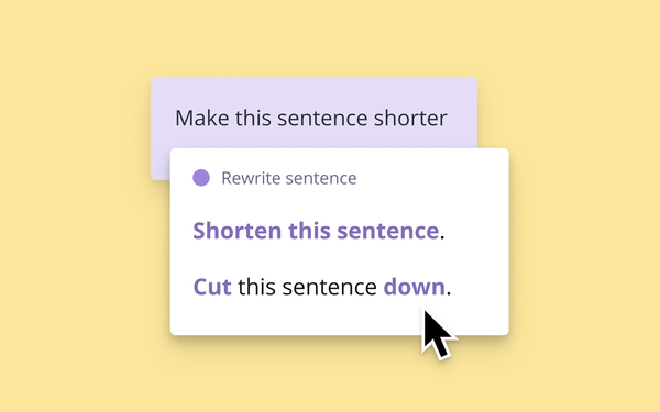 Réécrire des phrases avec Outwrite