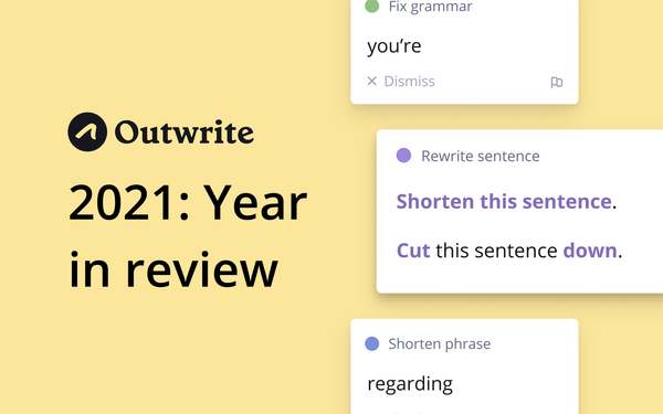 Top Outwrite suggestions for 2021