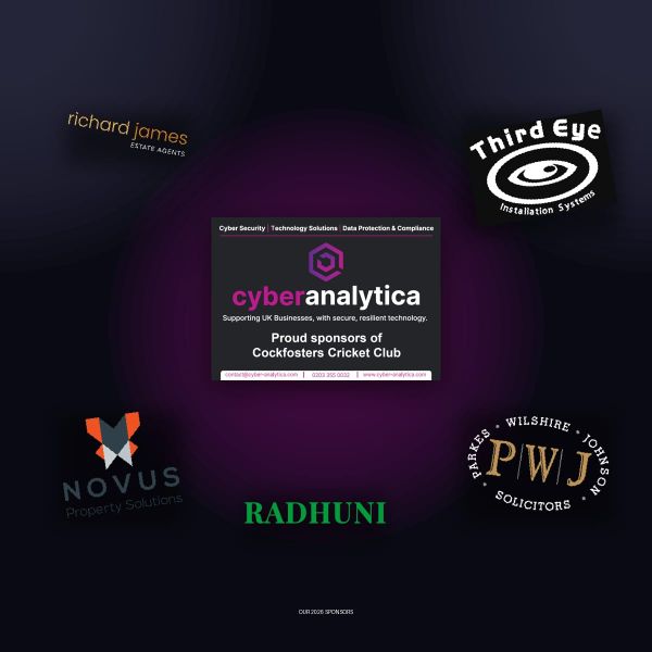 Welcome to Our New Sponsors