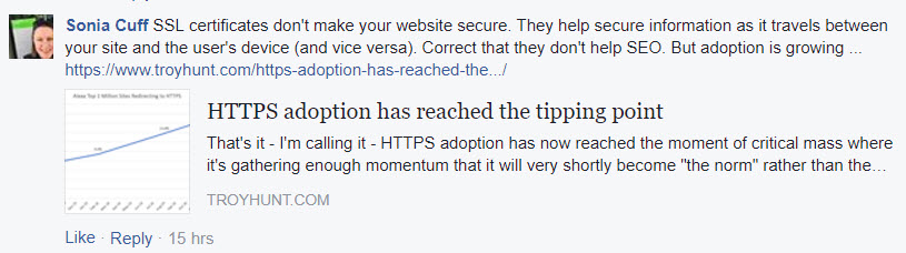 Sonia's comment on Neil Patel