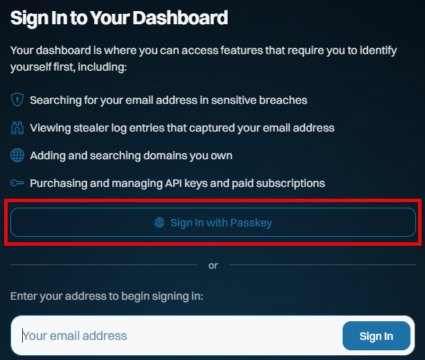 HIBP Mega Update: Passkeys, k-Anonymity Searches, Massive Speed Enhancements and a Bulk Domain Verification API