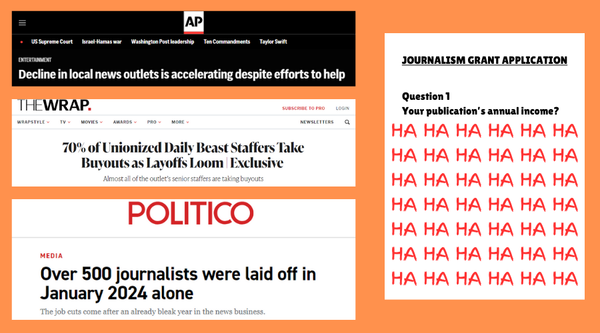 We can’t reform our nonprofit news organizations if we’re broke.