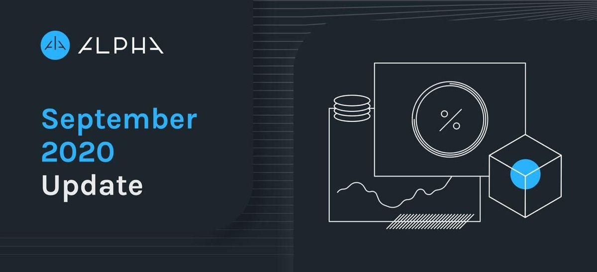 Alpha Finance Lab September Update