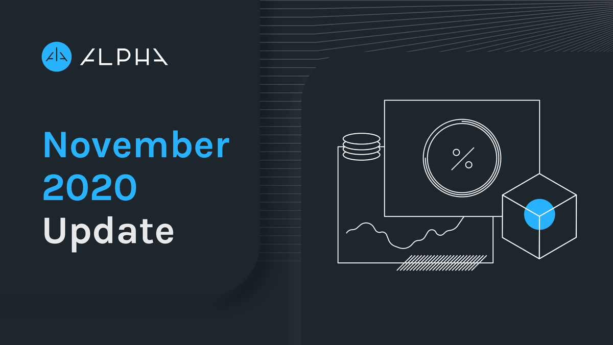 Alpha Finance Lab November Update