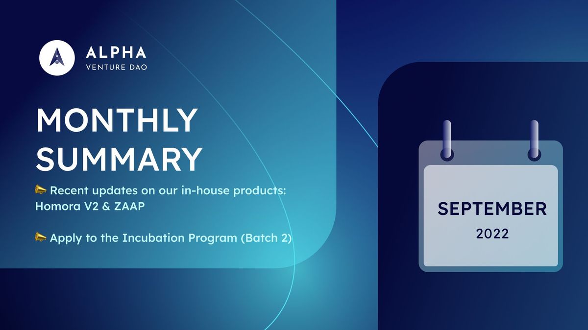 Monthly Summary September