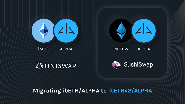Migrating ibETH/ALPHA to ibETHv2/ALPHA