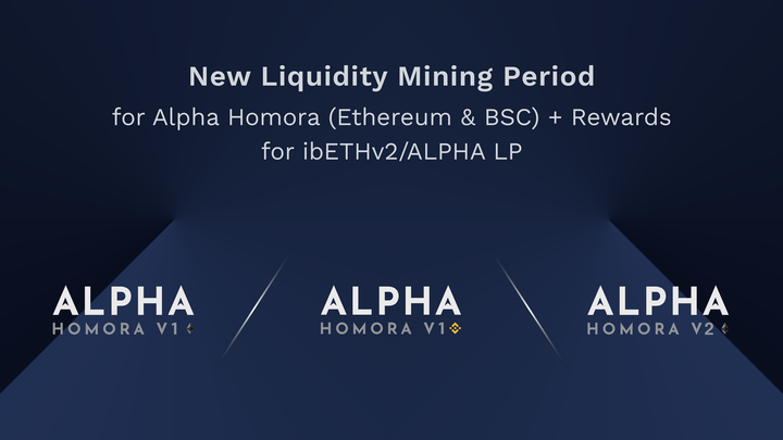 New Liquidity Mining Period & Rewards for ibETHv2/ALPHA LP