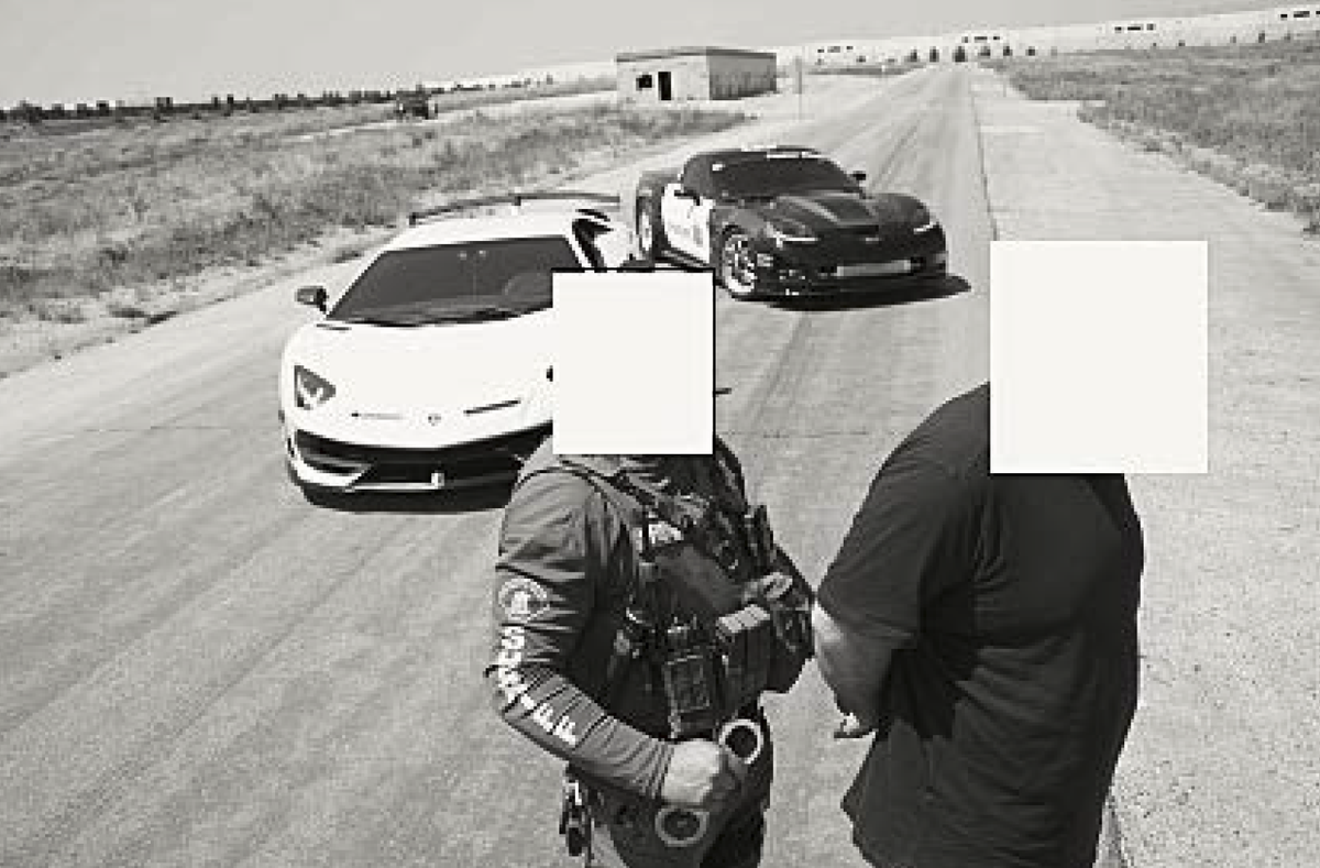 Little Sheriff's Corvette