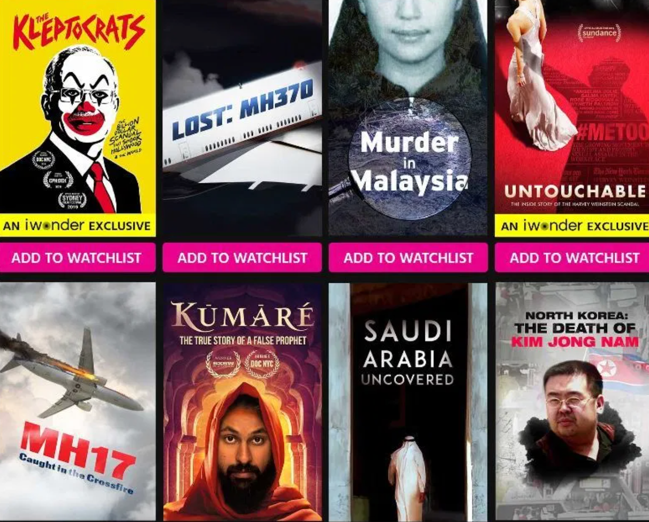 Watch the best documentaries of the year